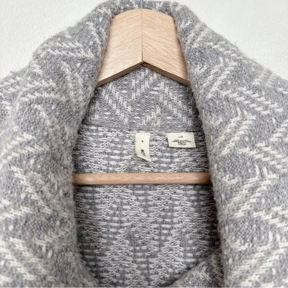 Anthropologie Moth Womens Large Cottage Core Chevron Belted Cardigan - Picture 8 of 12